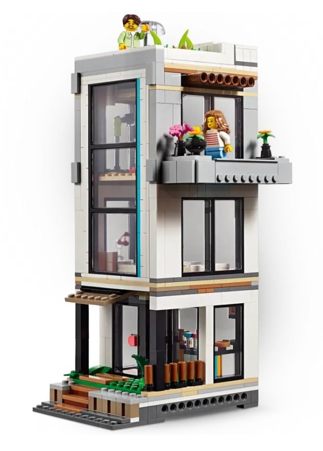 【LEGO 樂高】磚星球〡 31153 創意三合一系列 現代住宅 Modern House