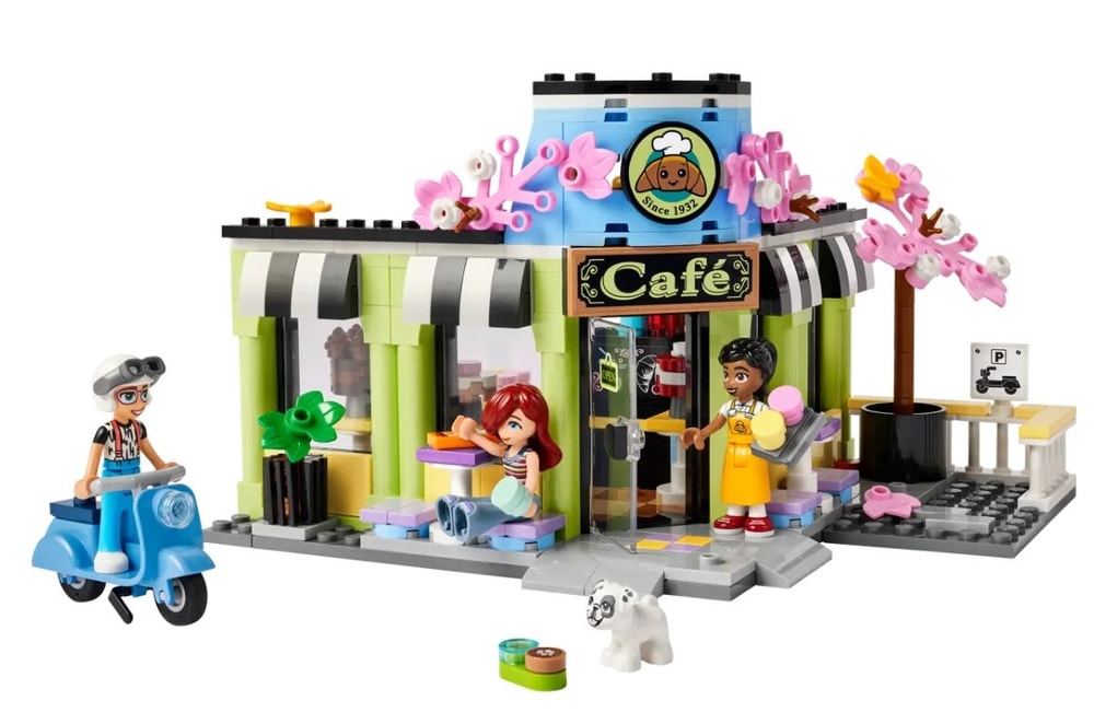 【LEGO 樂高】磚星球〡 42618 好朋友系列 心湖城咖啡廳 Heartlake City Café