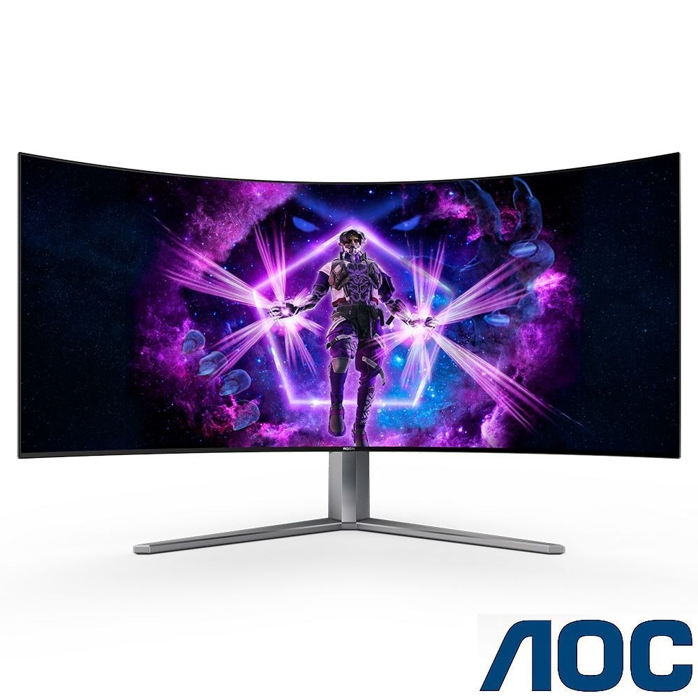 【AOC】AG456UCZD HDR曲面電競螢幕(45型/2K/240Hz/0.03ms/OLED)