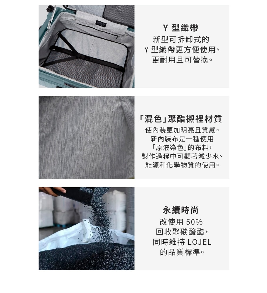 【LOJEL】CUBO 新版29.5吋上掀式擴充胖胖箱 ｜趣買購物