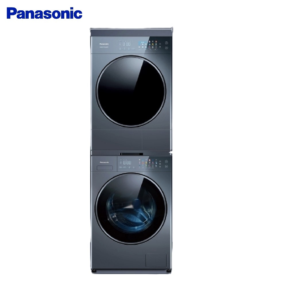 【Panasonic 國際牌】10kg乾衣機NH-VS100HP+12kg洗衣機NA-VS120RW 含基本安裝+舊機回收