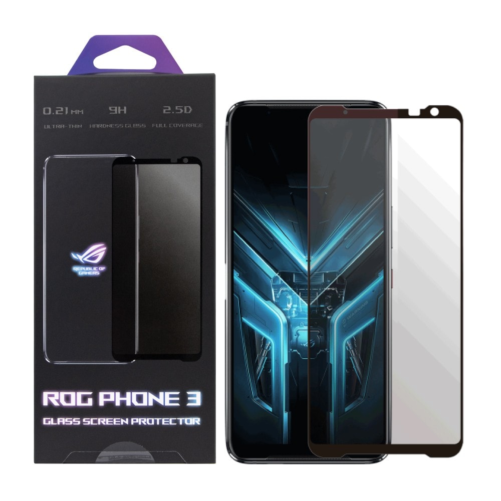 【ASUS 華碩】ROG Phone 3 (ZS661KS) 原廠玻璃保護貼