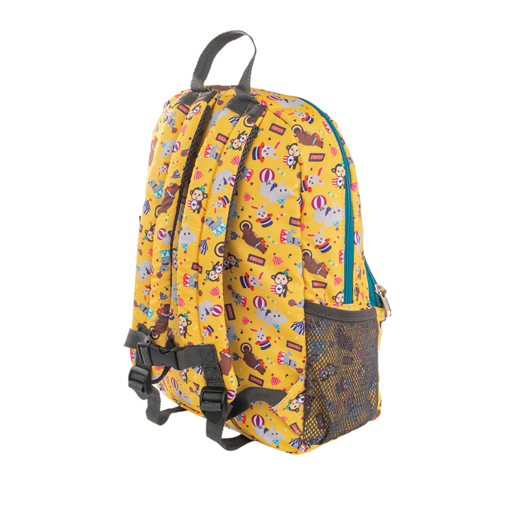 【HUGGER】兒童背包 馬戲團 (A4尺寸/幼兒園/小學書包/小孩輕量/休閒童趣/防潑水/減壓肩帶/才藝/上學/後背)