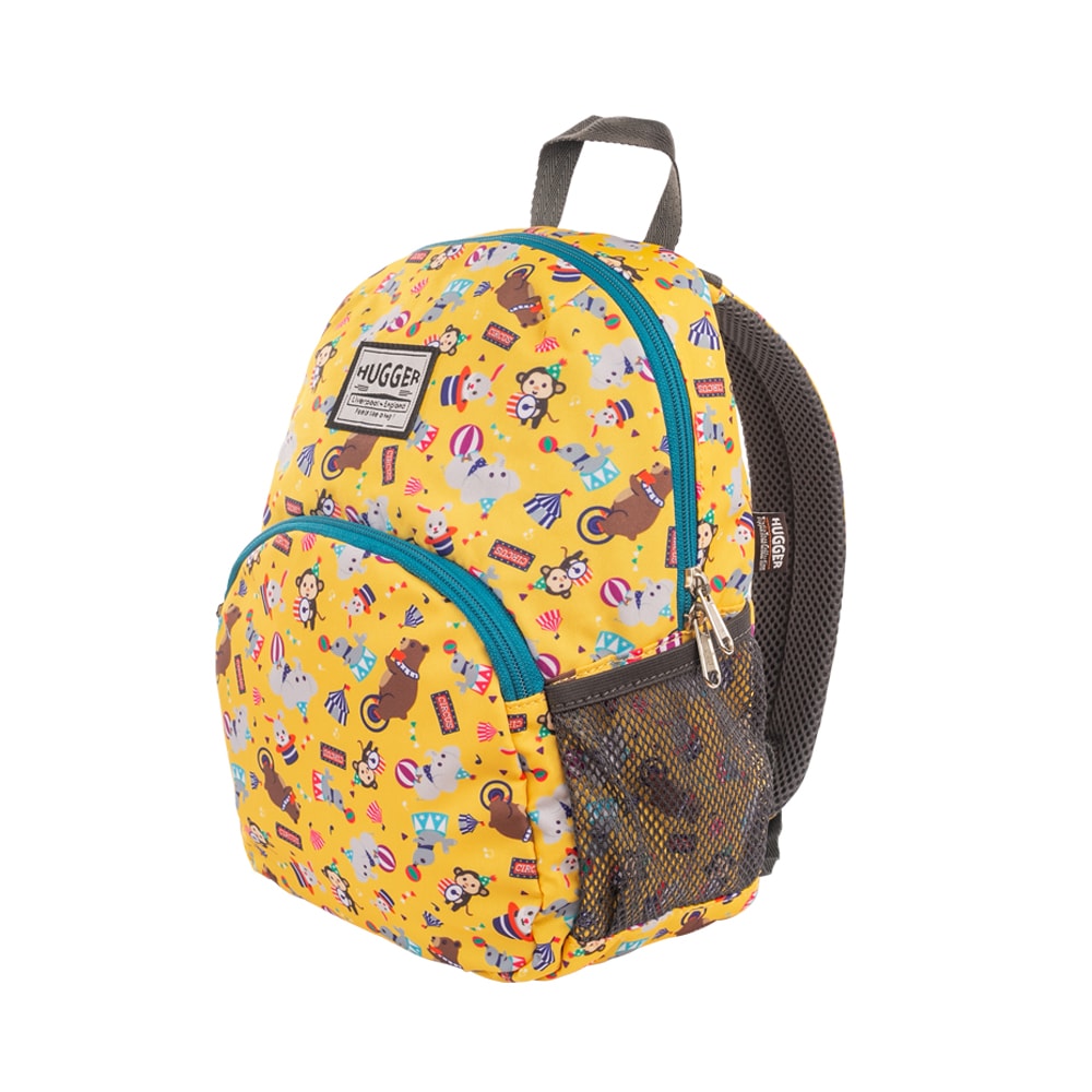 【HUGGER】幼童背包 馬戲團 (B5尺寸/幼兒園/輕量童趣/小孩兒防潑水減壓/肩帶包包/可裝三色碗/B5書本)
