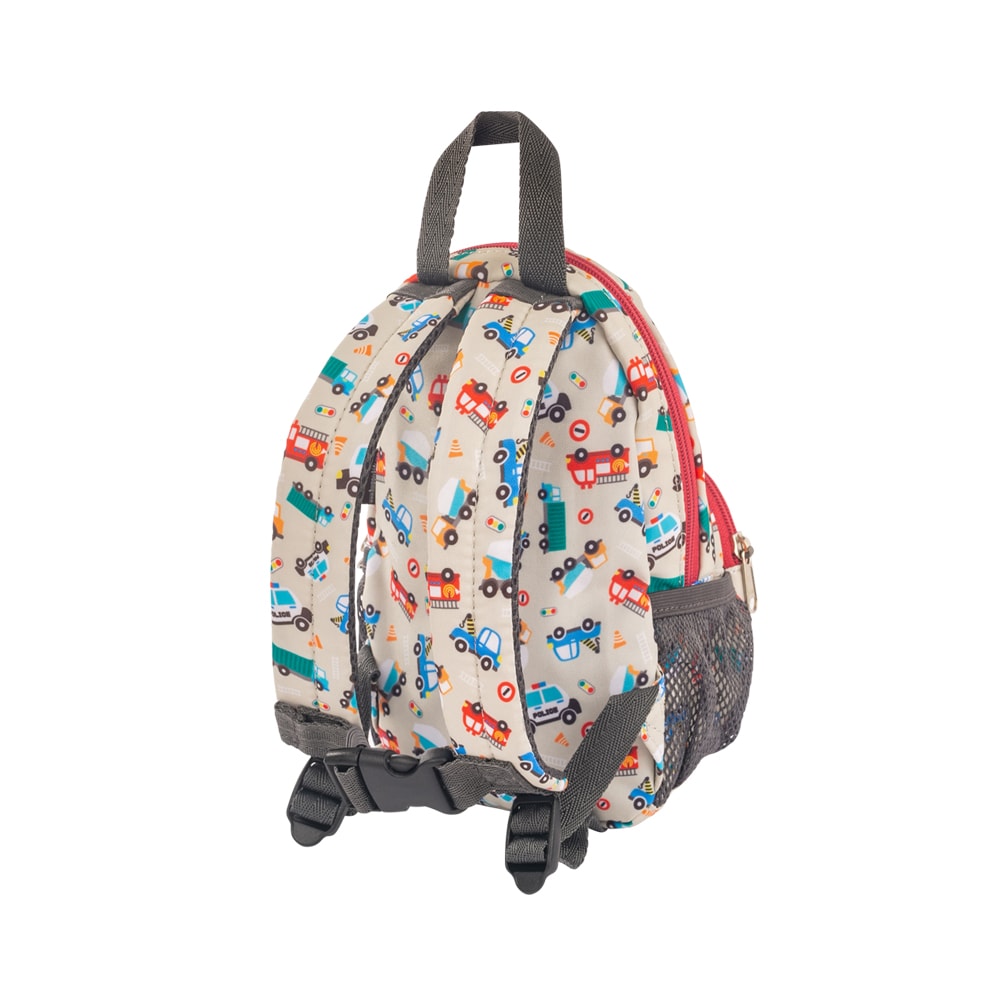 【HUGGER】防走失背包 小汽車 (附可拆式牽繩/學步期/嬰童/輕量/休閒童趣/防潑水/減壓肩帶/防走失/外出/後背)