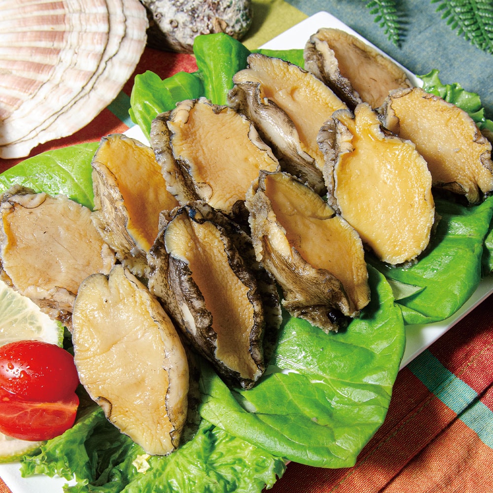 【鮮綠生活】(免運組)鮑魚清肉(10顆/包, 20g±10%/顆)共6包