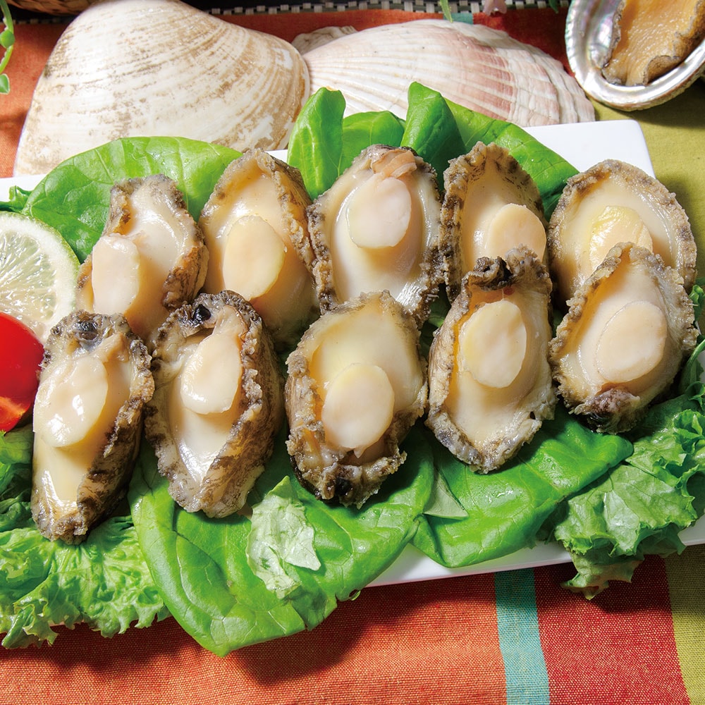 【鮮綠生活】(免運組)鮑魚清肉(10顆/包, 20g±10%/顆)共6包