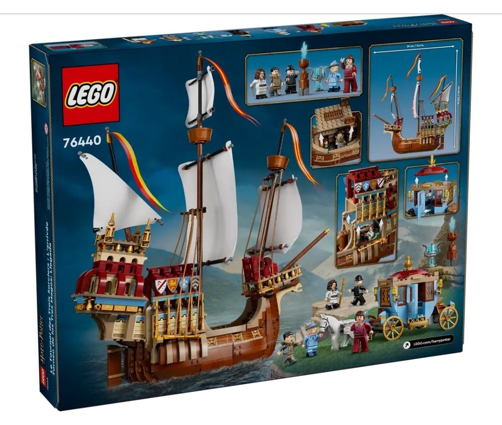 【LEGO 樂高】磚星球〡 76440 哈利波特 抵達三巫鬥法大賽:德姆蘭大船和波巴洞馬車 Triwizard Tournament: The Arrival