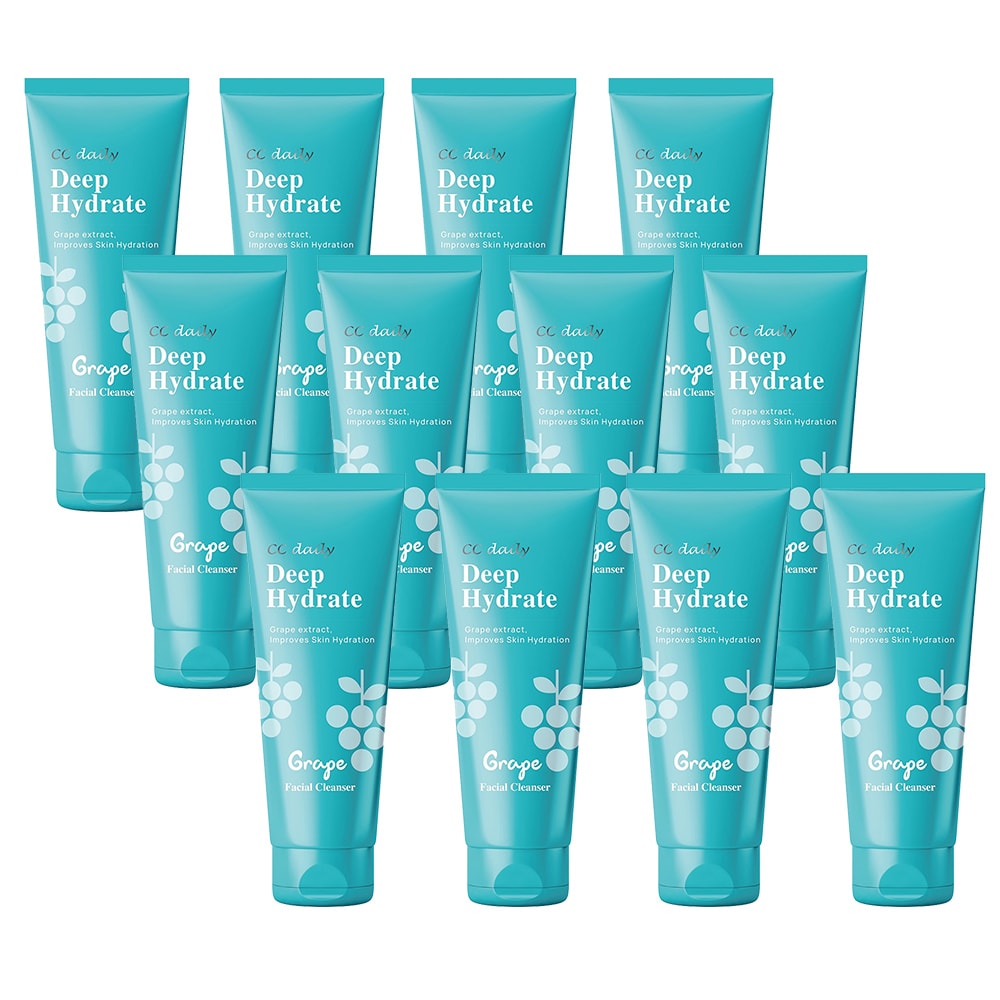 【台塑生醫】CC daily深層保水洗面乳120g*12入