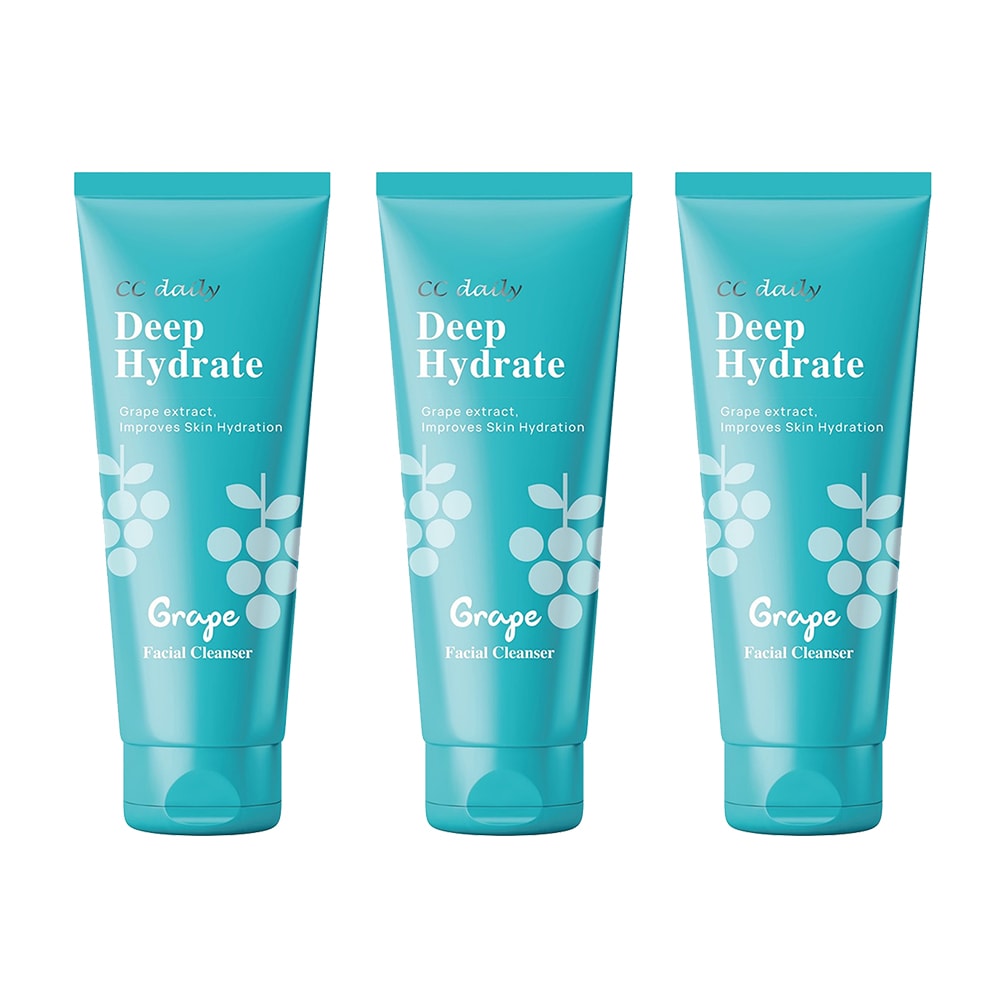 【台塑生醫】CC daily深層保水洗面乳120g*3入