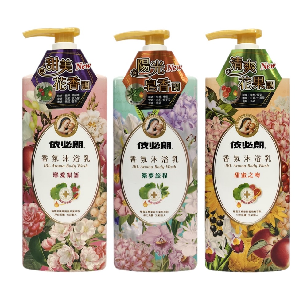 【依必朗】香氛沐浴乳850mlx12瓶