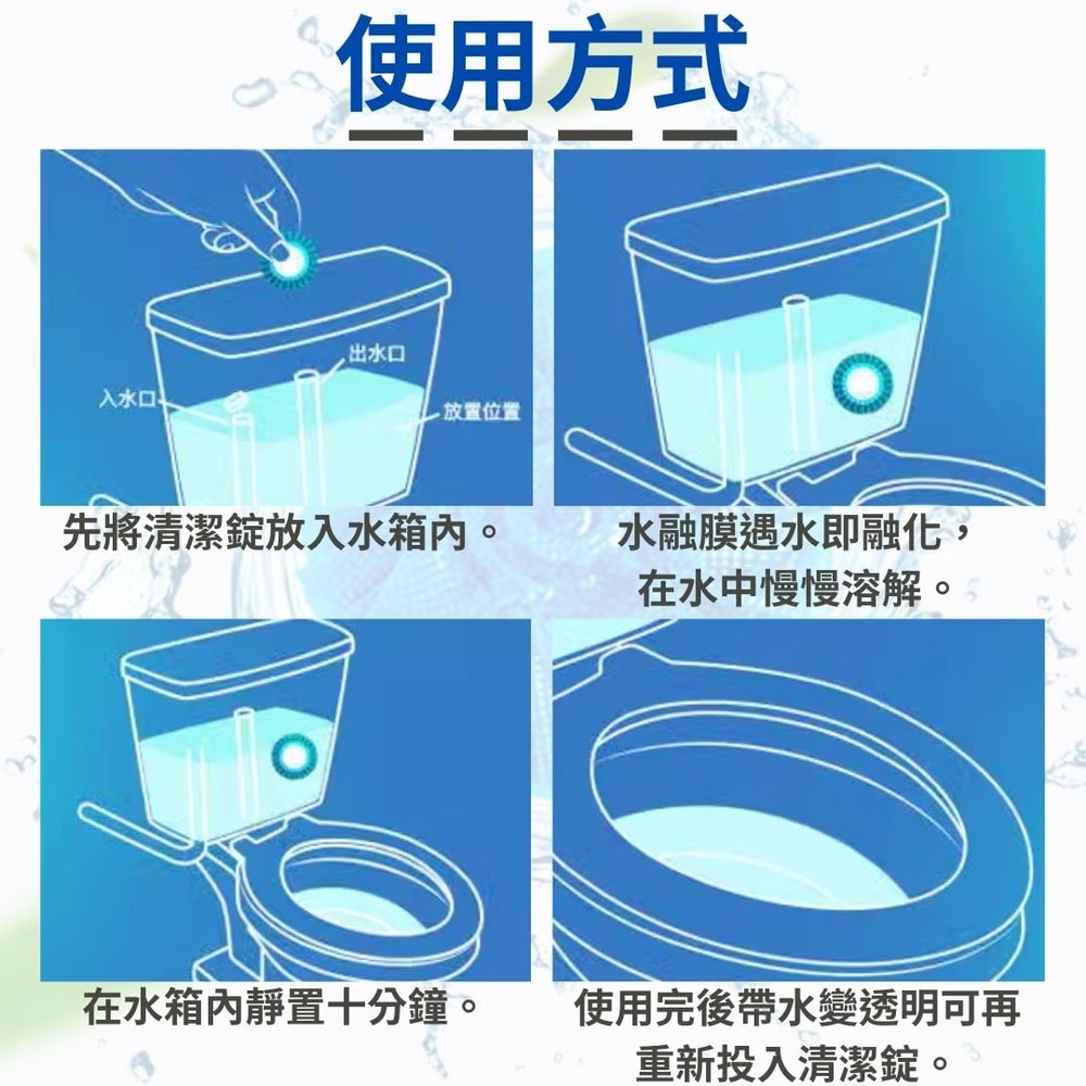 【A.O.Smith】馬桶清潔錠*5顆*12組