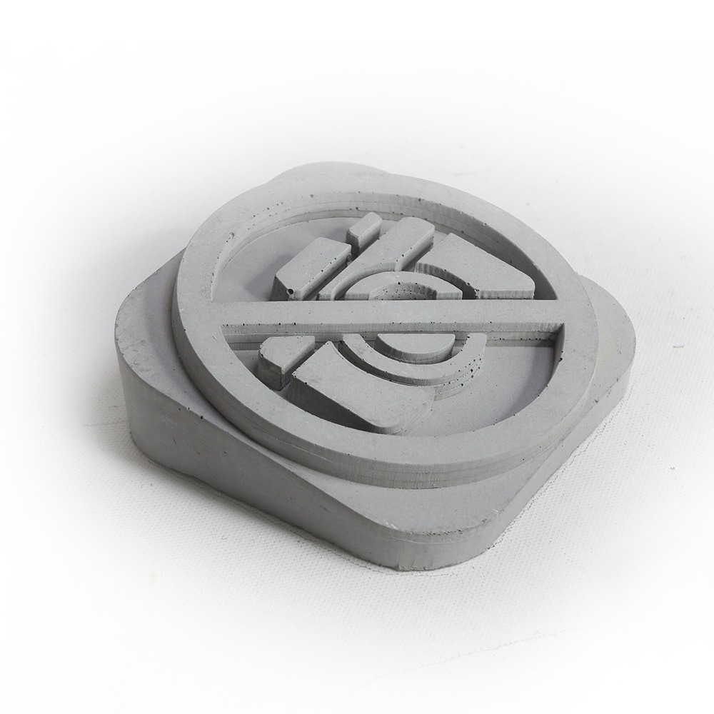 【GoStyle】「禁止拍照」清水模混泥土告示牌