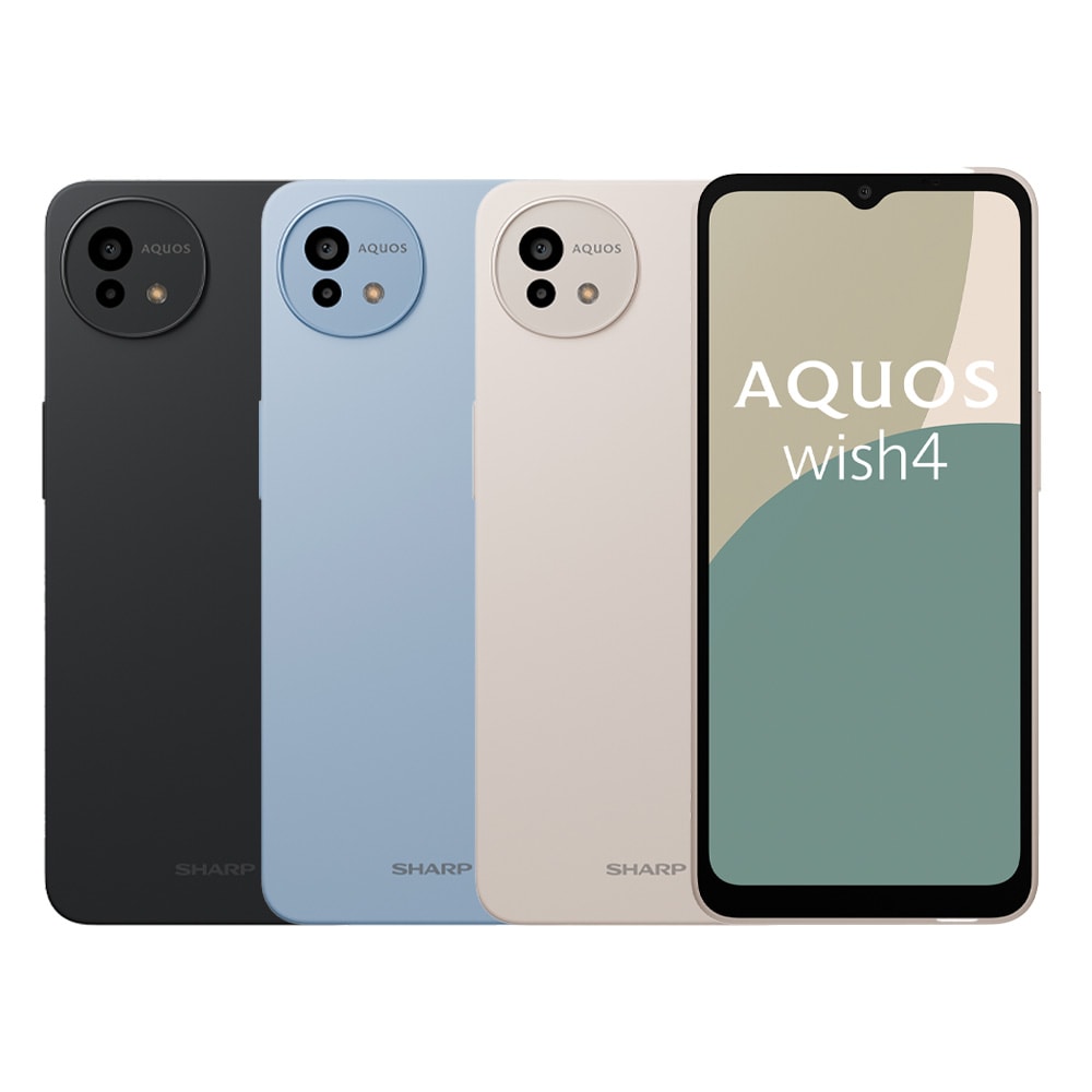 【SHARP 夏普】AQUOS wish4 6G/128G 5G簡單智慧手機