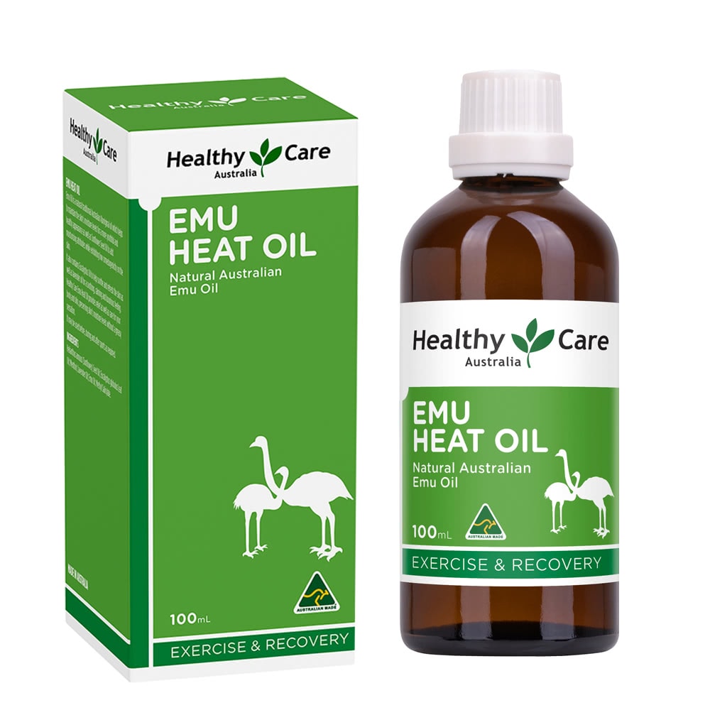 【澳洲 Healthy care】鴯鶓油(6入組 100ml/瓶)鴯苗鳥熱油
