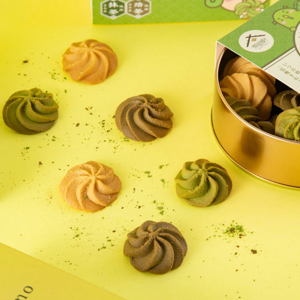 【振頤軒】茶茶小王子x綜合維也納曲奇餅乾(附提袋)3盒組(中秋月餅)