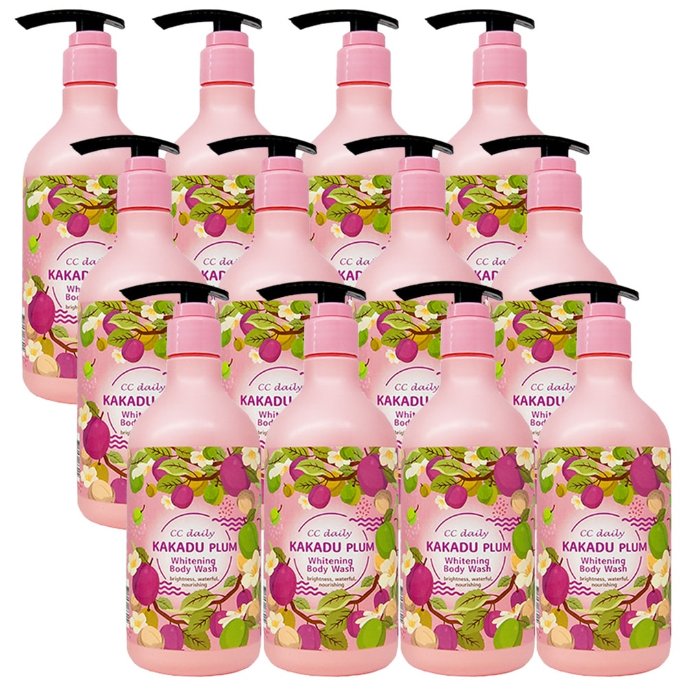 【台塑生醫】CC daily卡卡杜李晶嫩沐浴乳580g*12入