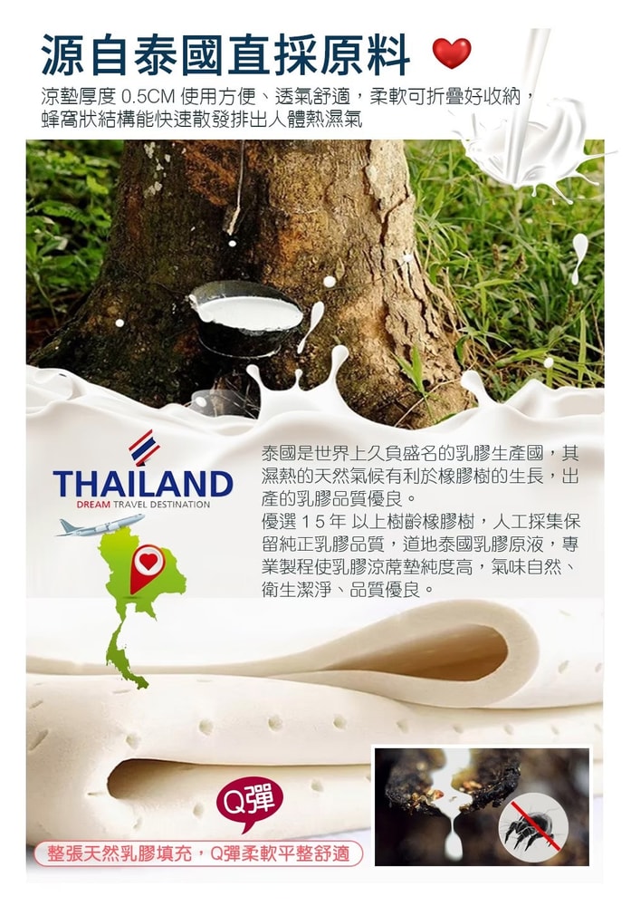 【京都手祚】買1送1 瞬涼冰絲抗菌透氣石墨烯乳膠涼蓆多功能墊 送 同款枕套2入(雙人&加大 均一價/多款任選)