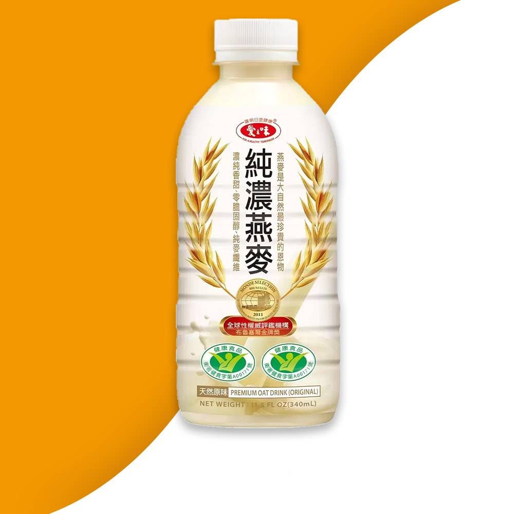 【愛之味】純濃燕麥組_美式賣場(340毫升 X 12入)