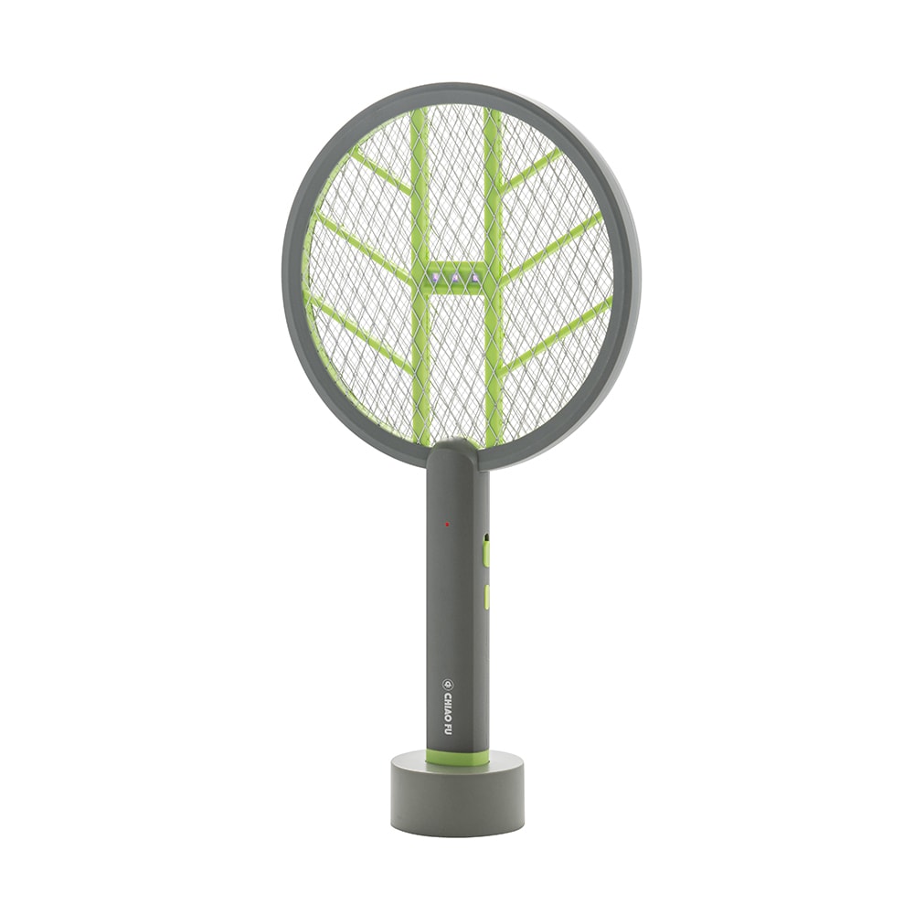 【CHIAO FU巧福】充電式電蚊拍/捕蚊拍 (手持+直立+壁掛) UC-723