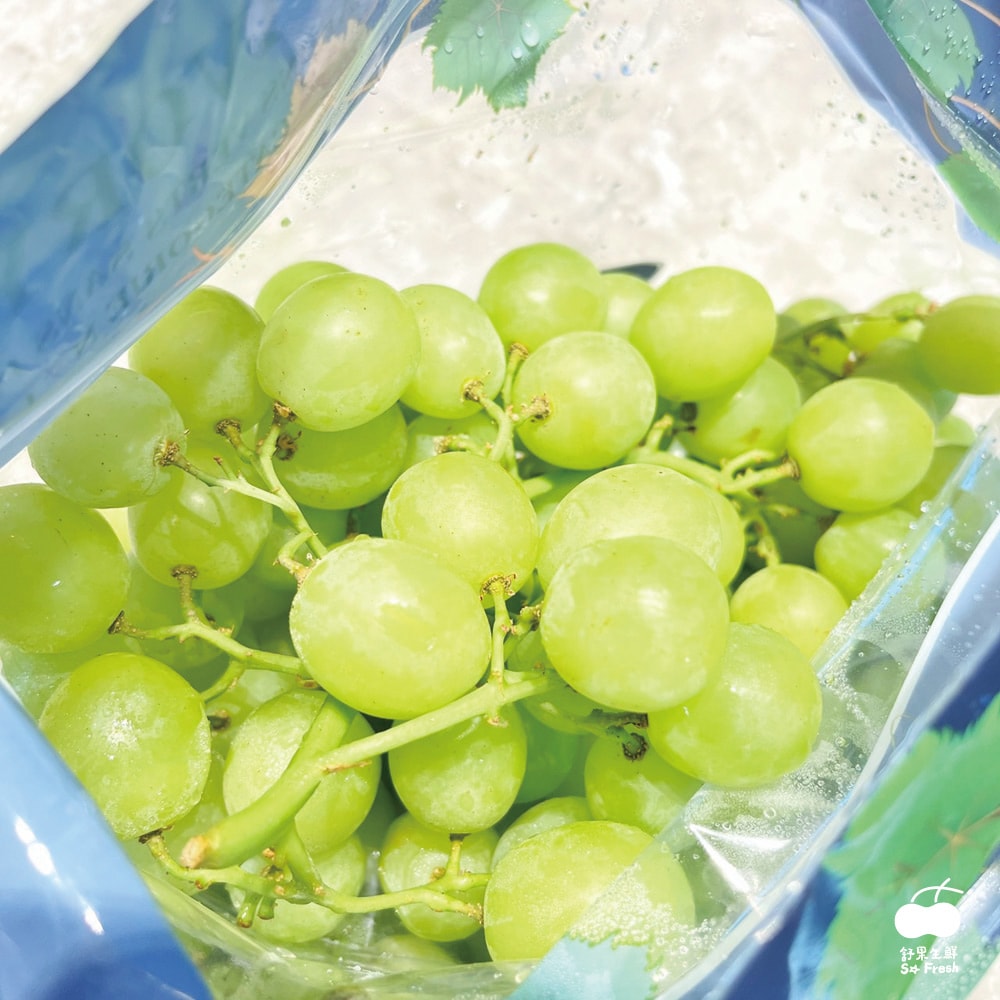 【舒果】美國綠無籽葡萄 2袋 (約2kg/箱)