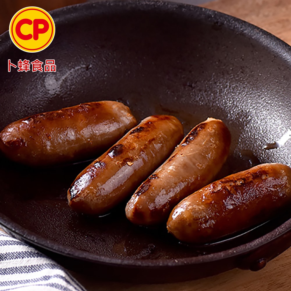 【卜蜂】蒜味香腸 超值30包組 共210條(300g/7條/包)