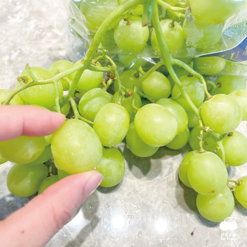 【舒果】美國綠無籽葡萄 2袋 (約2kg/箱)