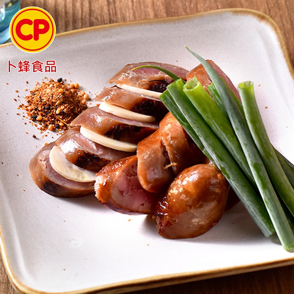 【卜蜂】蒜味香腸 超值30包組 共210條(300g/7條/包)