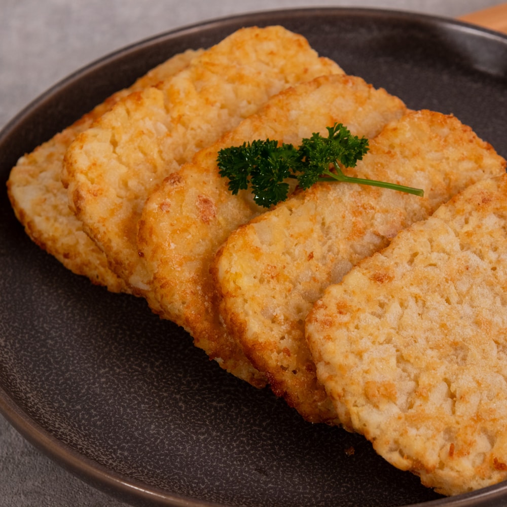 【巧食家】金黃酥脆四角薯餅X2盒 (640g/10片/盒)