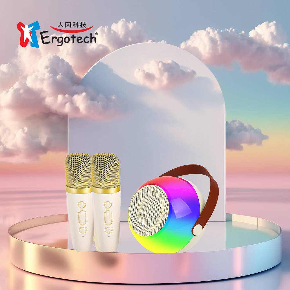 【Ergotech 人因科技】KS10 炫彩聲光歡樂對唱藍牙音響