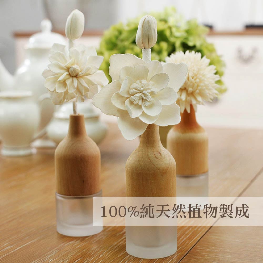 【AXIS 艾克思】室內香氛精油擴香瓶30ml禮盒裝1入_擴香花