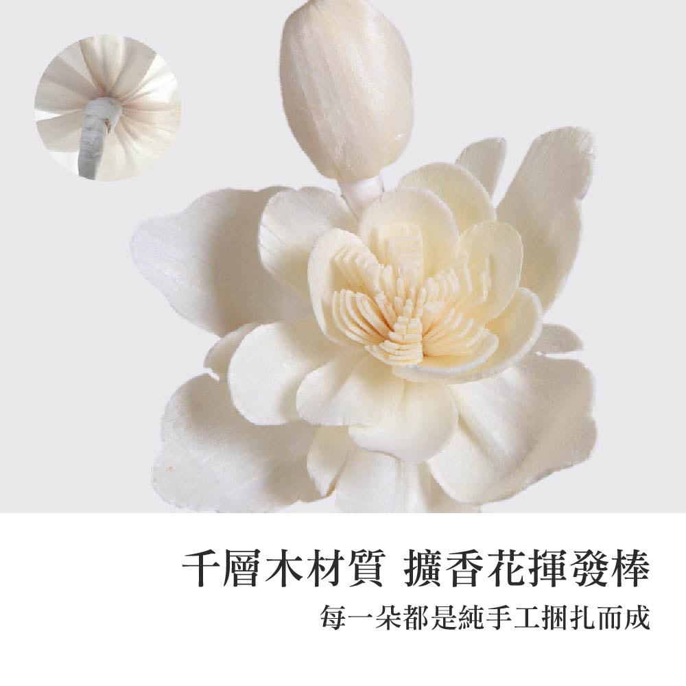 【AXIS 艾克思】室內香氛精油擴香瓶30ml禮盒裝1入_擴香花