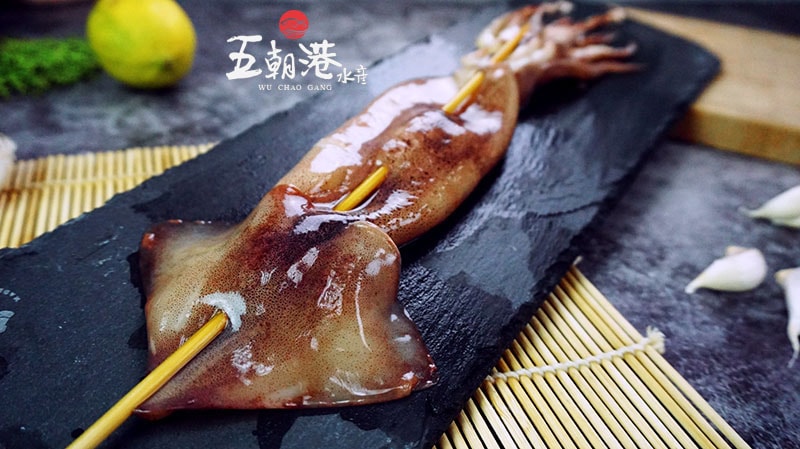 【五朝港水產】跳舞魷魚串 歡樂6隻裝🔸共1800±10%🔸 (300克±10%/隻)