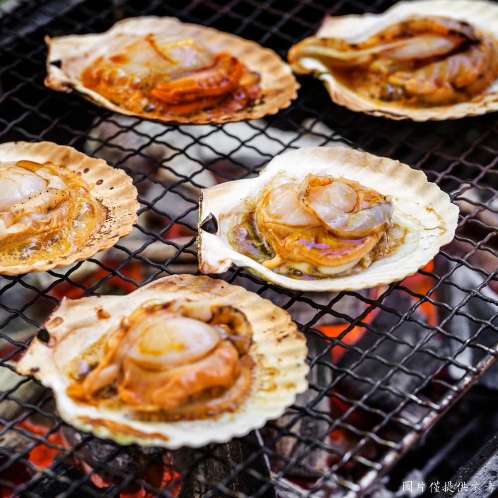 【五朝港水產】鮮美半殼扇貝(特優等級) 500克±10%/包  共兩包