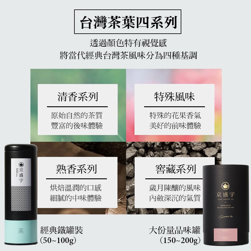 【Jing Sheng Yu 京盛宇】梨山紅茶-50g茶葉|鐵罐裝(100%台灣茶葉)