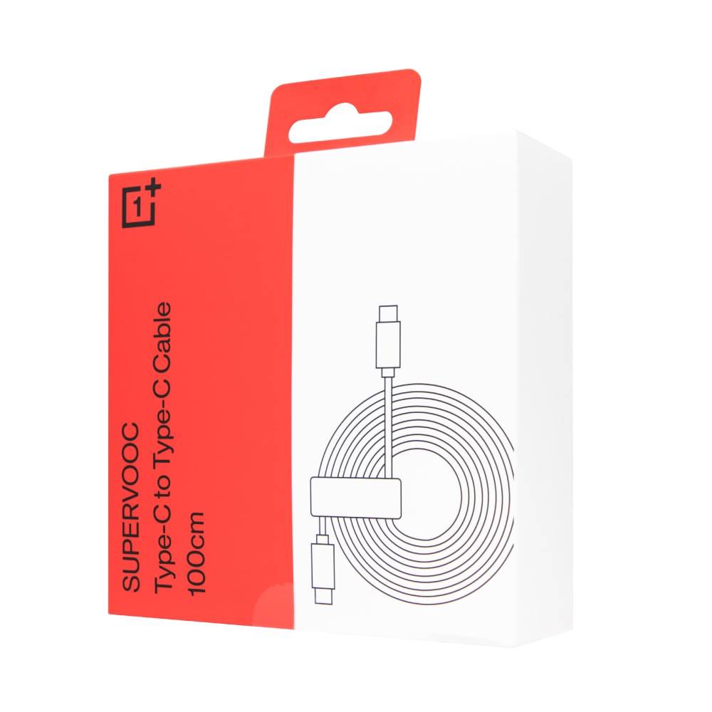 【OnePlus】原廠 Warp閃充 Type-C to Type-C充電線 C203A - 1M (盒裝)