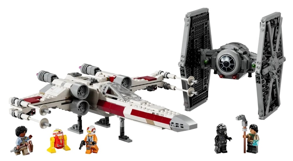 【LEGO 樂高】磚星球〡 75393 星際大戰系列 重朔銀河：鈦戰機和X戰機 TIE Fighter & X-Wing Mash-up