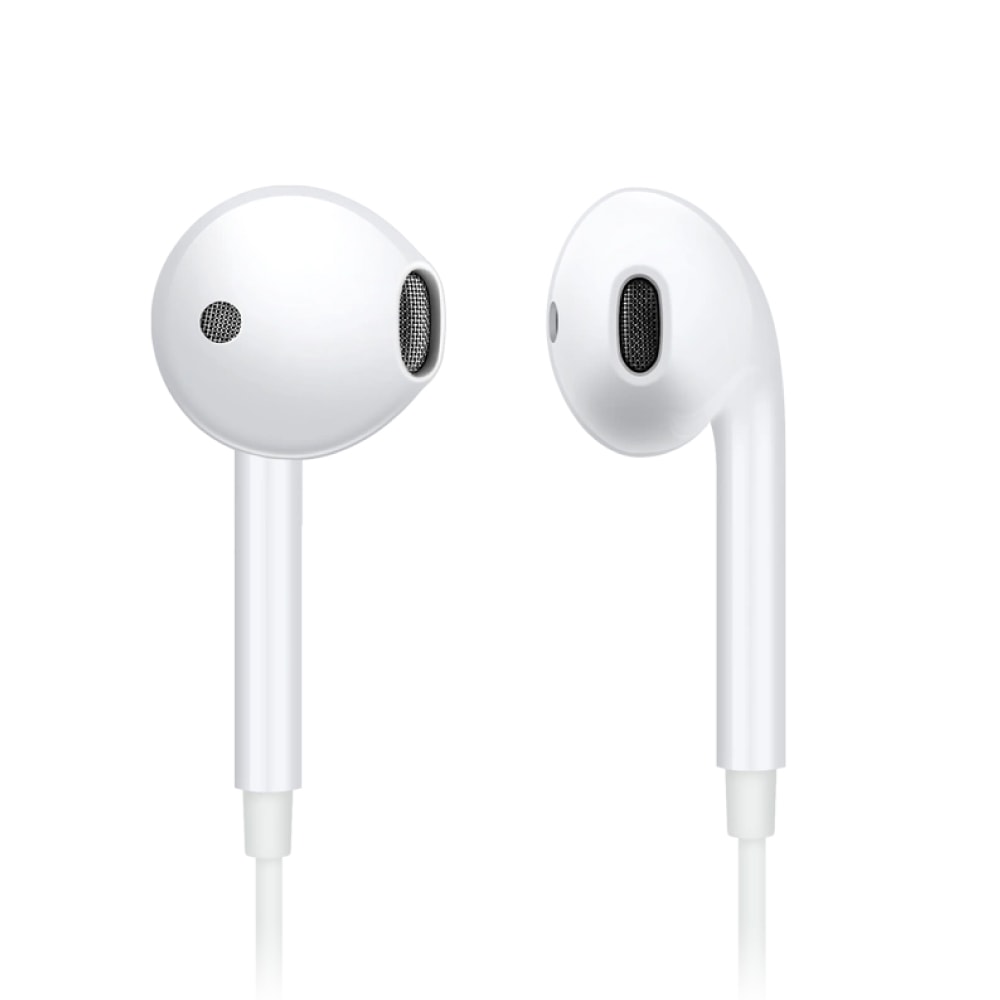 【vivo】原廠 XE160 半入耳式 3.5mm線控耳機 -白色 (盒裝)