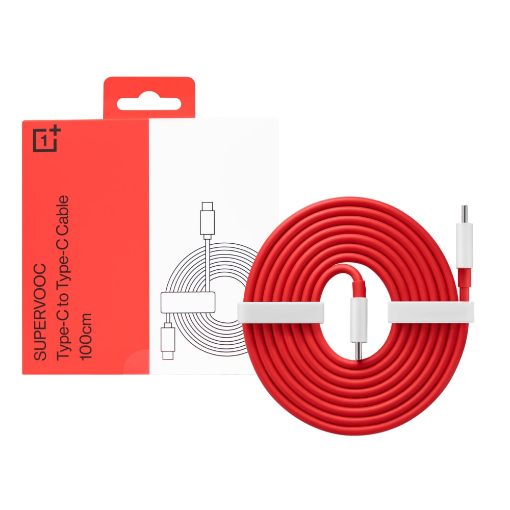 【OnePlus】原廠 Warp閃充 Type-C to Type-C充電線 C203A - 1M (盒裝)