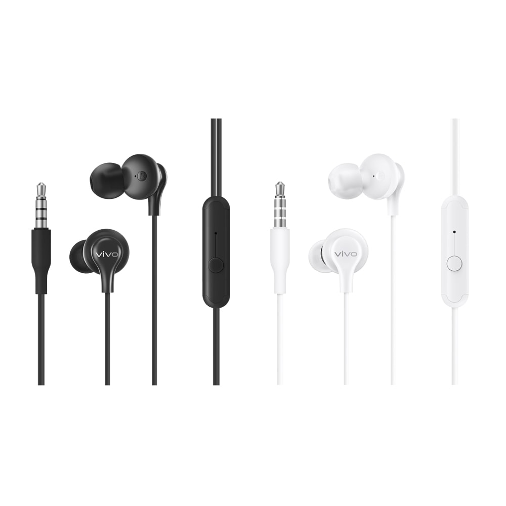 【vivo】原廠 XE110 入耳式 3.5mm線控耳機 (盒裝)