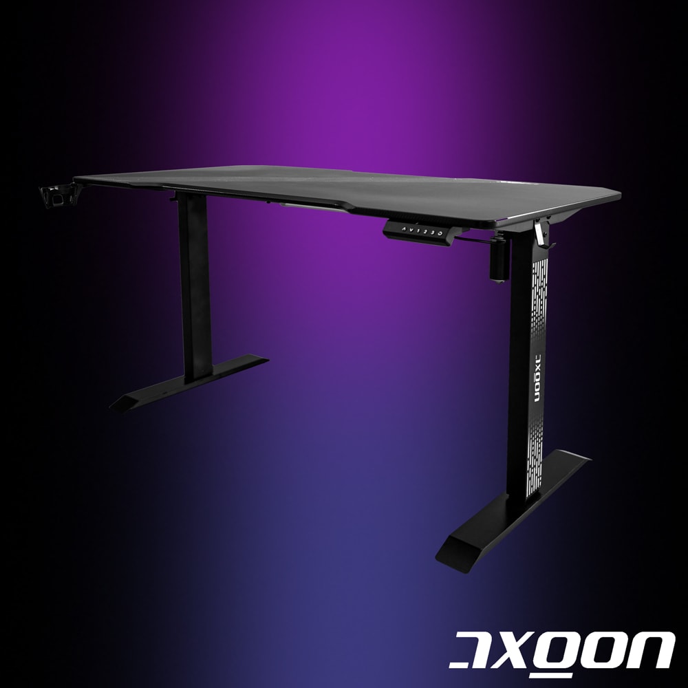 【AXGON】AX1TB140 電動升降電競桌(寬1400mm/深60mm)