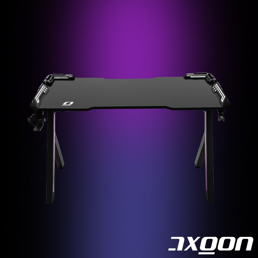 【AXGON】AX2TBR3-1200 R型電競桌(寬1200mm/深600mm)