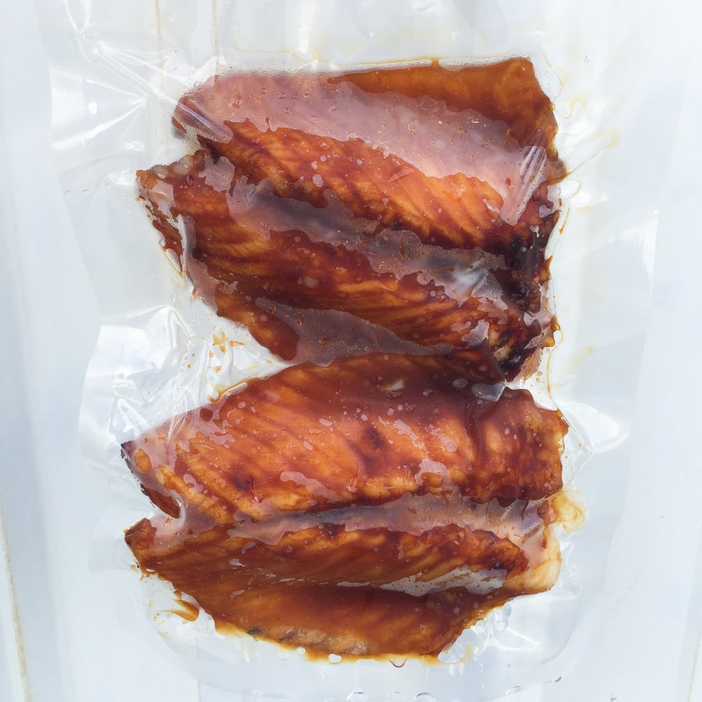 【五朝港水產】大片日式蒲燒鯛魚腹  買二送二組(350g±10%/盒)