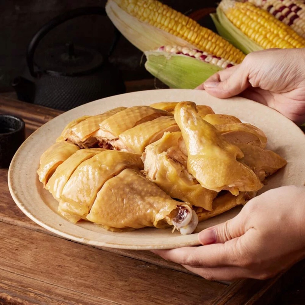 【金緗雞】熟食半隻切塊（經典鹽水）800公克 鹽水雞