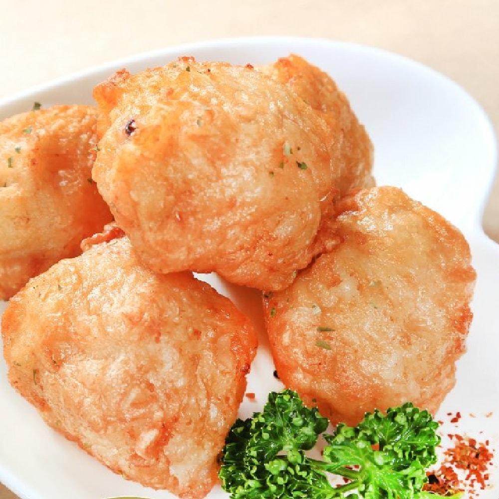 【梓官區漁會】超大顆手工含肉花枝丸300g/份(約9~10顆)