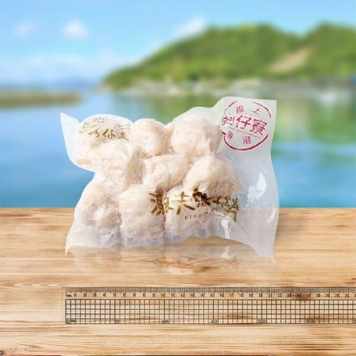 【梓官區漁會】超大顆手工含肉花枝丸300g/份(約9~10顆)