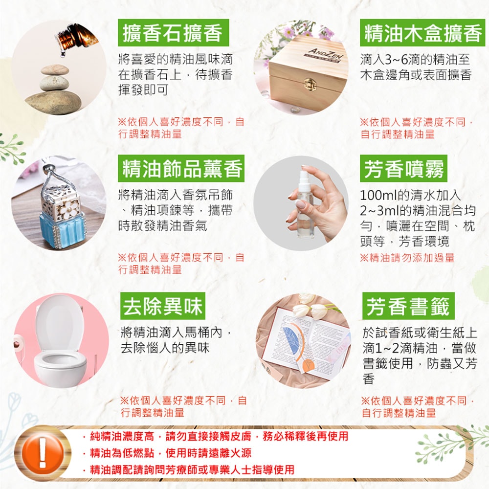 【Warm】單方純精油100ml-歐薄荷 森林浴系列