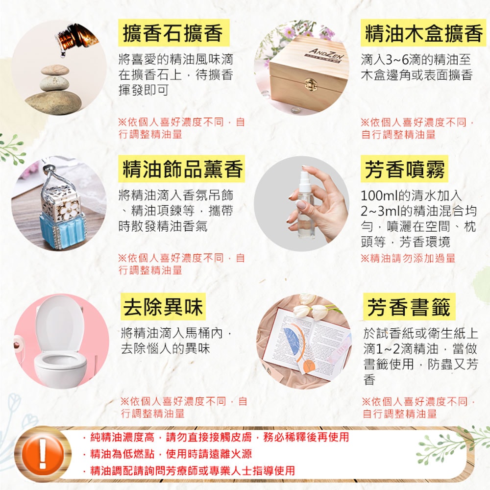 【Warm】單方純精油100ml-檸檬 森林浴系列