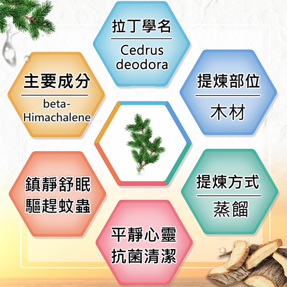 【Warm】單方純精油100ml-雪松(喜馬拉雅山) 森林浴系列