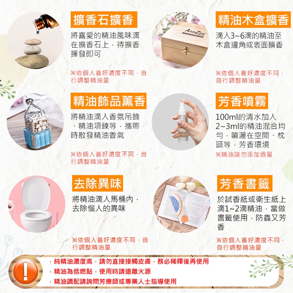 【Warm】單方純精油100ml-甜橙 森林浴系列
